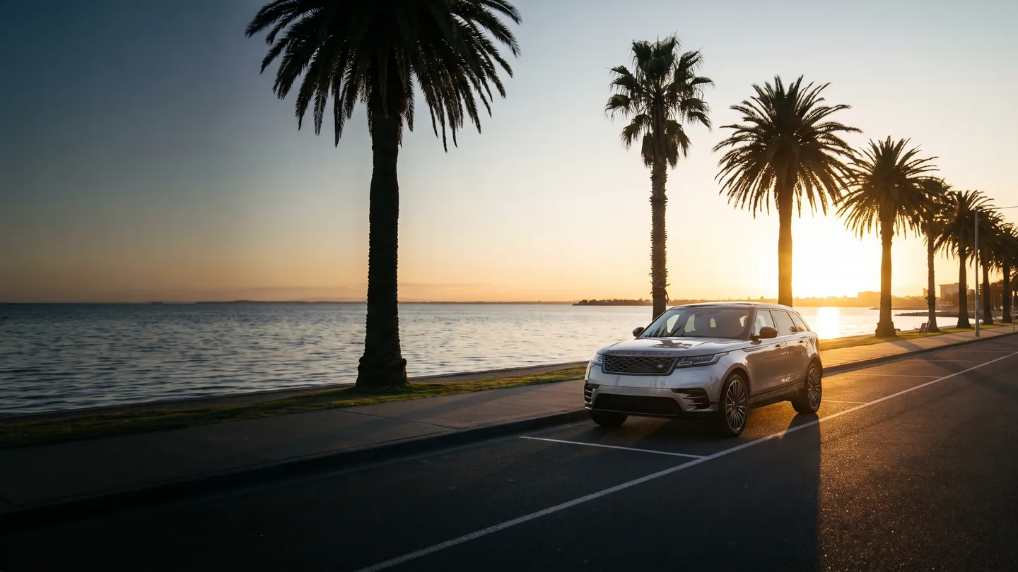Bells Car Rentals hire car ready for delivery to St Kilda and the Melbourne CBD